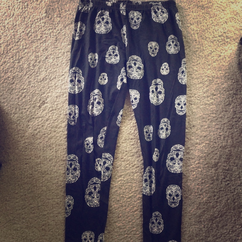 Full length Skull leggings